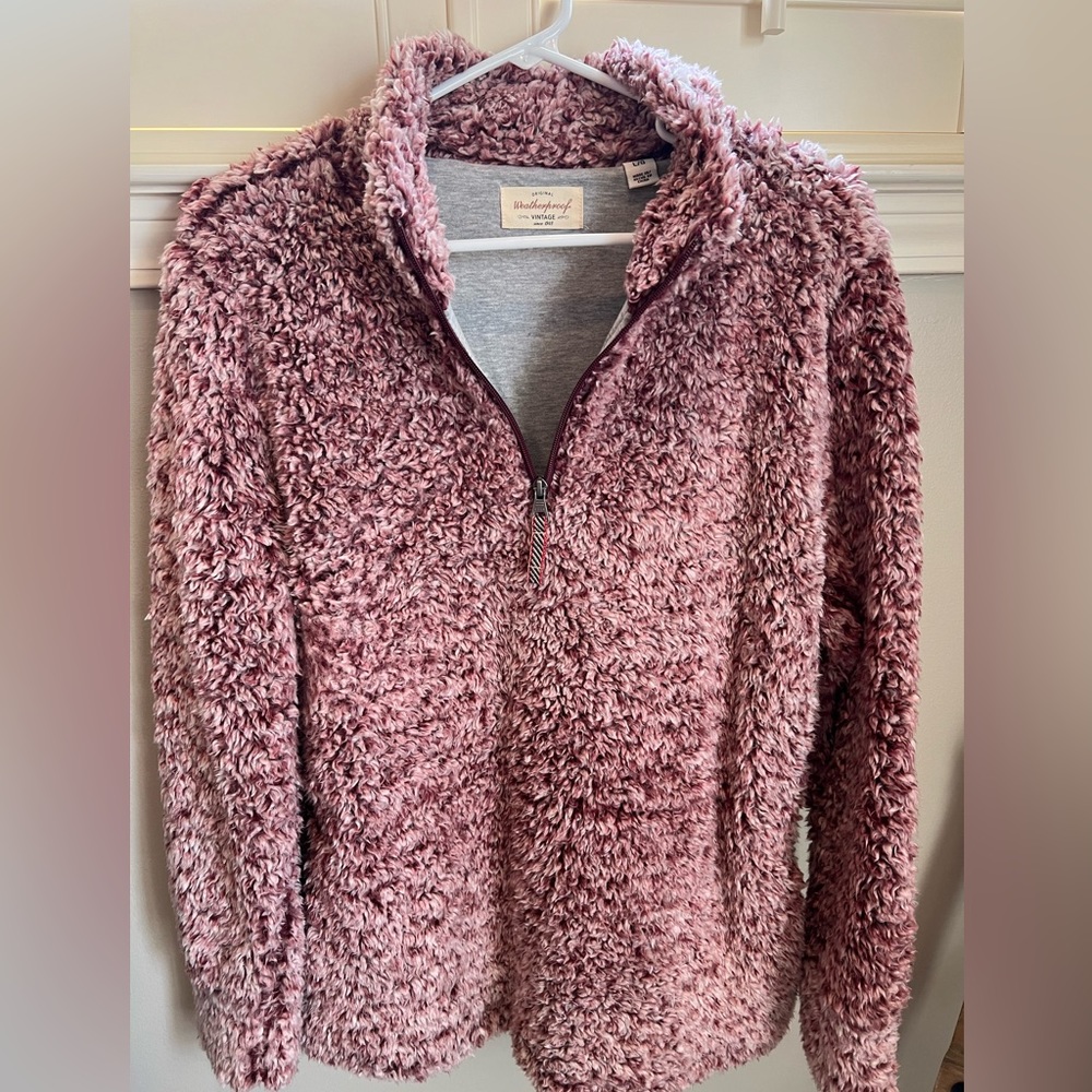 Weatherproof Vintage Pink Frosty Tipped Sherpa - Large